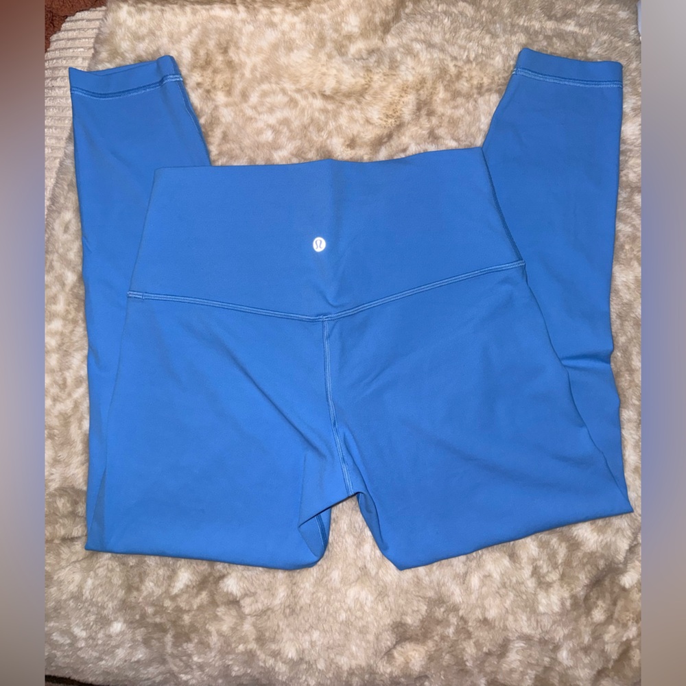 Women's Blue Lululemon Align High-Waist Leggings
